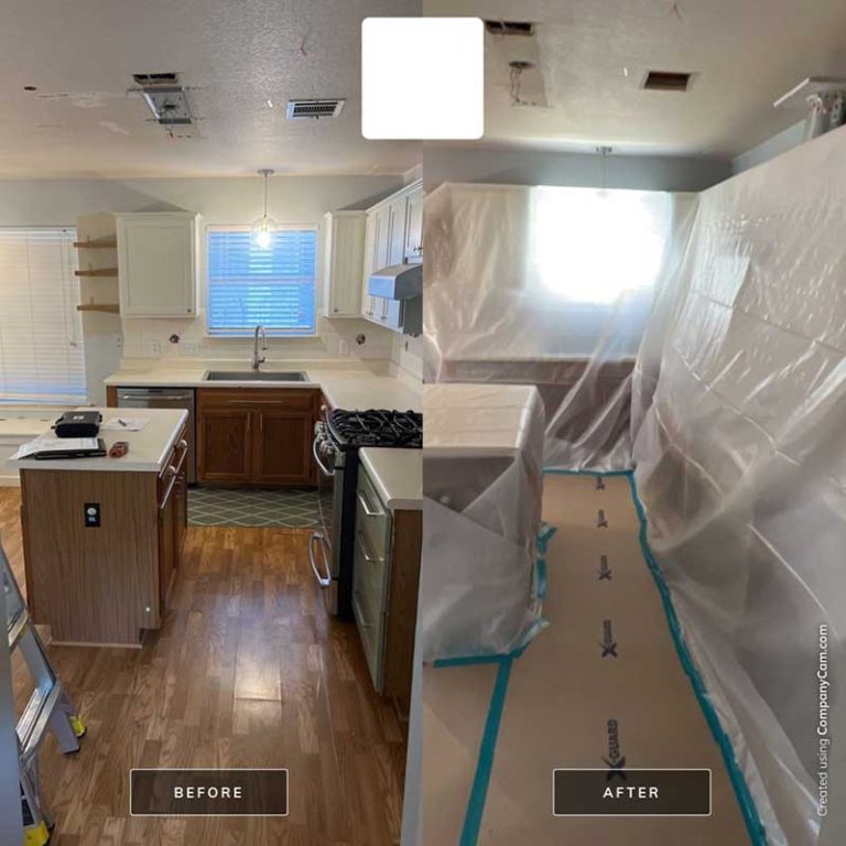 Kitchen Mold Removal Containment